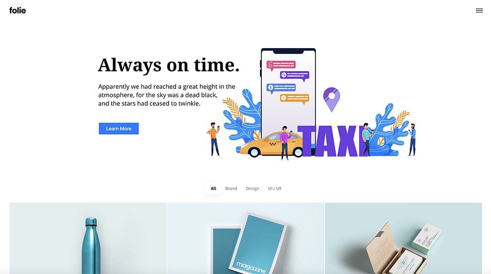 folie studio template