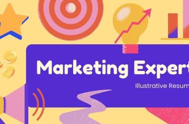 marketing expert illustrative pp