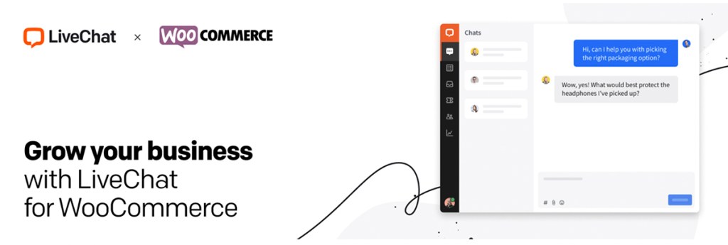 With the live chat plugin for WooCommerce by LiveChat, you allow customers to talk to you directly from your WooCommerce website