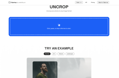 Clipdrop-Uncrop