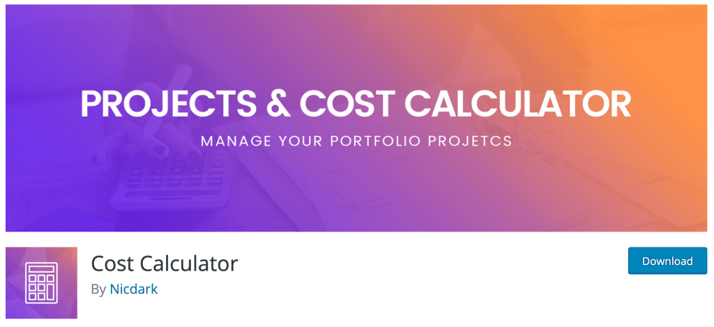 Cost Calculator Free WordPress Plugin Cost Calculator Free WordPress Plugin