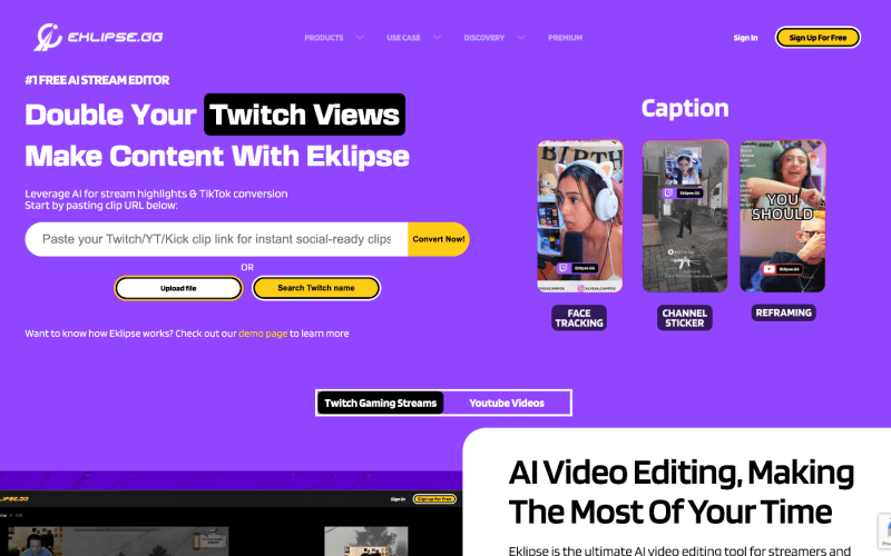 Eklipse-Convert-Your-Twitch-Stream-Share-It-To-TikTok-Reels-Shorts