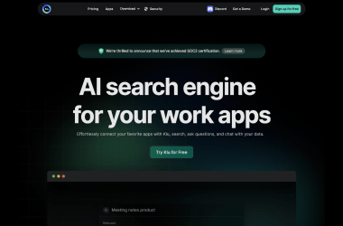 Klu-AI-Search-Engine-For-Your-Work-Apps